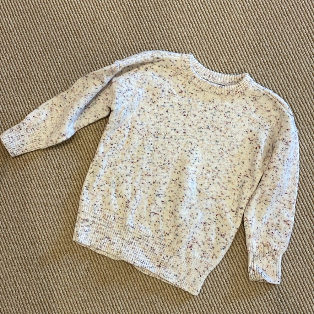 Gap XS cream speckled sweater